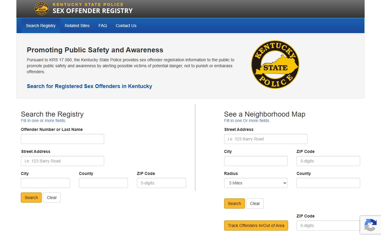 Martin County Circuit Court records Kentucky State Police registry source
