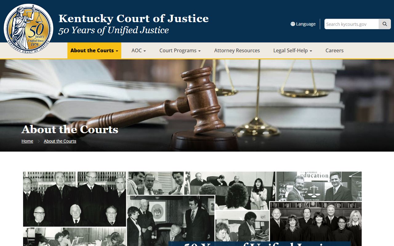 Martin County court records Kentucky court system overview