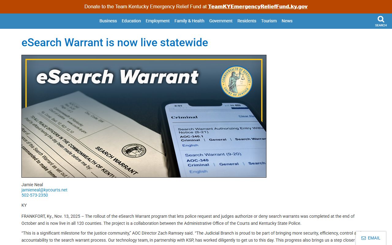 Martin County warrant search eSearch Warrant source